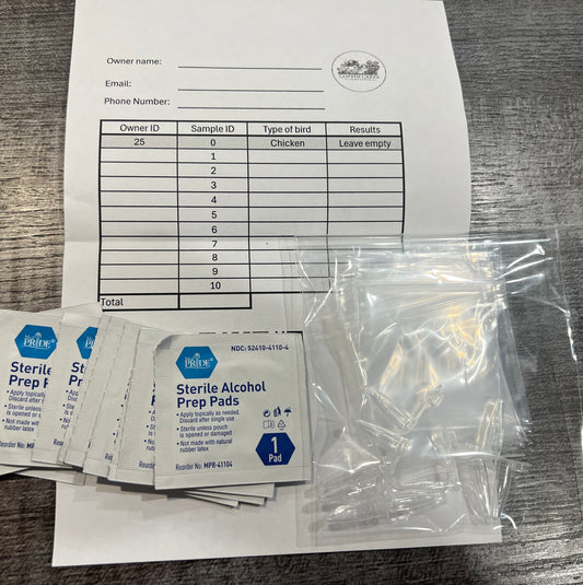 Refill DNA sample kit